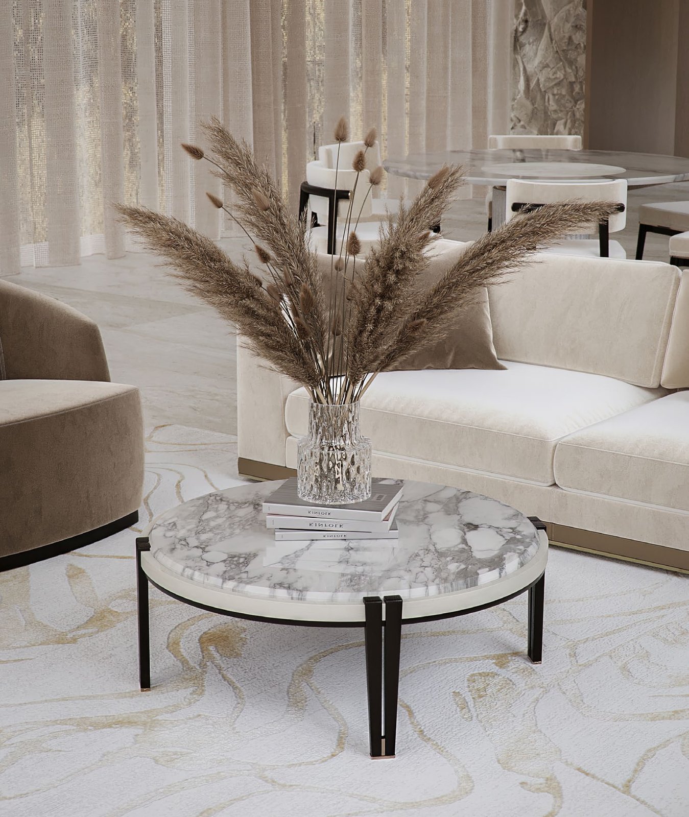 The Elsie — Side Table from the SEREN Home collection, made in Portugal by The Aster