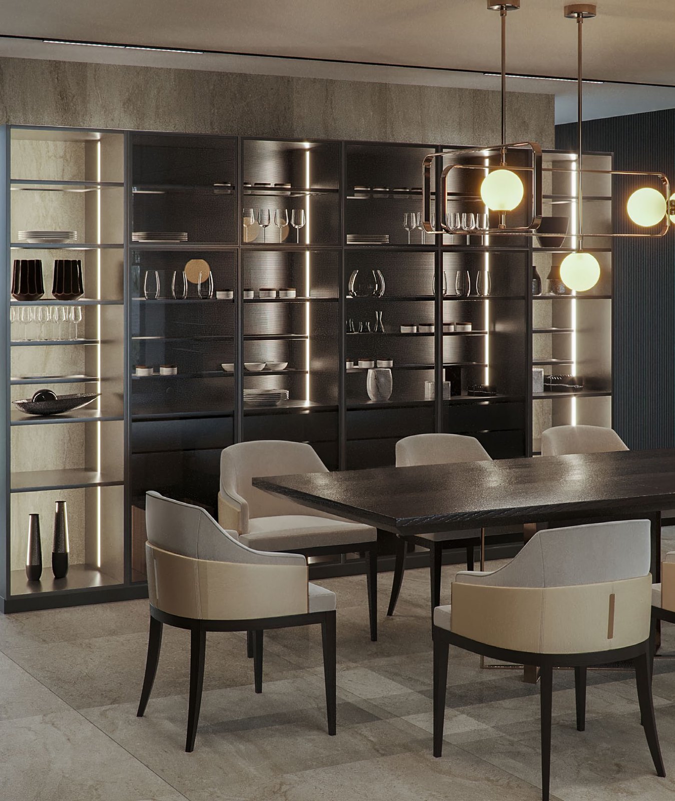 The Wolfe — Dining Chair from the SEREN Home collection, made in Portugal by The Aster